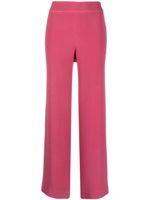 Giorgio Armani Pre-Owned pantalon en soie à coupe ample (années 2000) - Rose