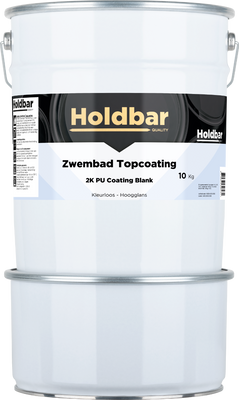 Holdbar Zwembad Topcoating Hoogglans 10 kg