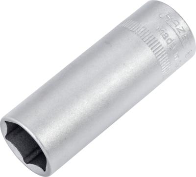 HAZET Dopsleutel 850LG-13 · 1/4 inch (6,3 mm) vierkant hol · Buiten-zeskant-tractieprofiel · SW 13 mm