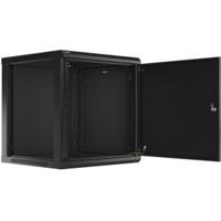 Lanberg WF01-6612-00B rack 12U Wandrek Zwart