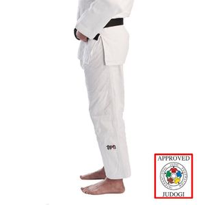 Ippon Gear IJF Judo Pant - European Cut - wit