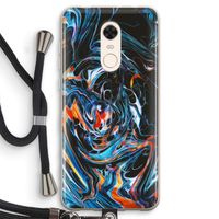 Black Unicorn: Xiaomi Redmi 5 Transparant Hoesje met koord