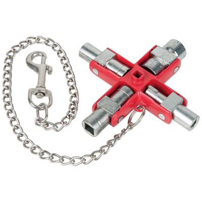 KS Tools 1301046 Schakelkastsleutel Zinkspuitgietwerk 1 stuk(s)