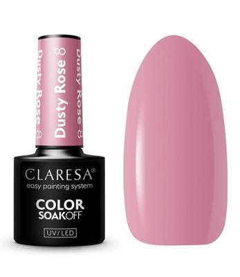 Claresa uv/led gellak 5ml dusty rose 8