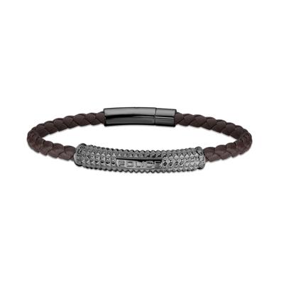 Police PEAGB2214903 Leer 19 cm Heren armband