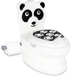 Pilsan Panda educatief plaspotje wit/zwart