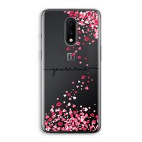 Hartjes en kusjes: OnePlus 7 Transparant Hoesje