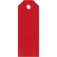 Creativ Company Manilla-labels, afm 3x8 cm, 220 gr, rood, 20 stuk/ 1 doos