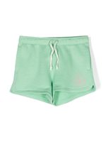 POLO RALPH LAUREN KIDS short en coton à logo imprimé - Vert
