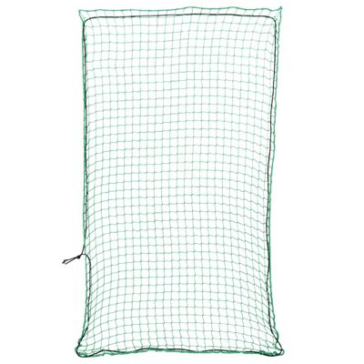 VidaXL Aanhangwagennet elastisch touw 2,1x1,25 m polypropeen groen