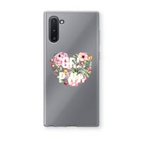 GRL PWR Flower: Samsung Galaxy Note 10 Transparant Hoesje