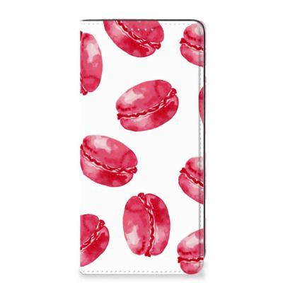 Samsung Galaxy A21s | Flip Style Cover | Pink Macarons Samsung Galaxy A21s | Flip Style Cover | Pink Macarons