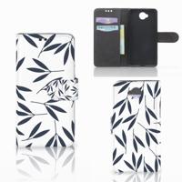 Microsoft Lumia 650 Hoesje Leaves Blue