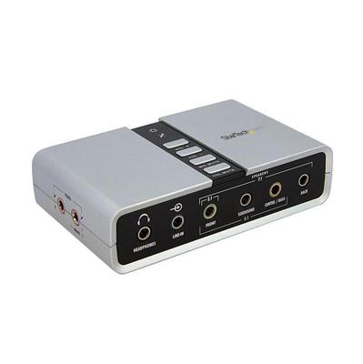 StarTech USB 7.1 Audio adapter met SPDIF StarTech USB 7.1 Audio adapter met SPDIF