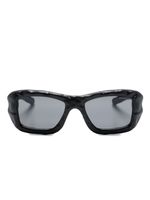 Moncler Eyewear x Sahene Bembury lunettes de soleil rectangulaires - Noir