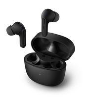 Philips 2000 series TAT2206BK/00 hoofdtelefoon/headset True Wireless Stereo (TWS) In-ear Oproepen/muziek Bluetooth Zwart - thumbnail