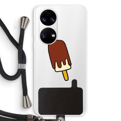 Frisco: Huawei P50 Transparant Hoesje met koord