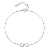Elenza Zilveren Armband met Oneindigheidssymbool in 925 Sterling Zilver