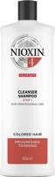 Nioxin Nioxin Professional System 4 Cleanser - 1000 ml- Normale shampoo - Voor Gekleurd haar - thumbnail