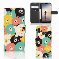 Huawei P20 Lite Leuk Hoesje Bears - thumbnail