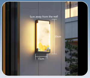 SolarSteel Wandlamp - Zonne-energie Buitenlamp in RVS