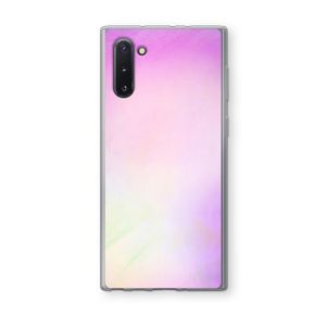Flow mist pastel: Samsung Galaxy Note 10 Transparant Hoesje