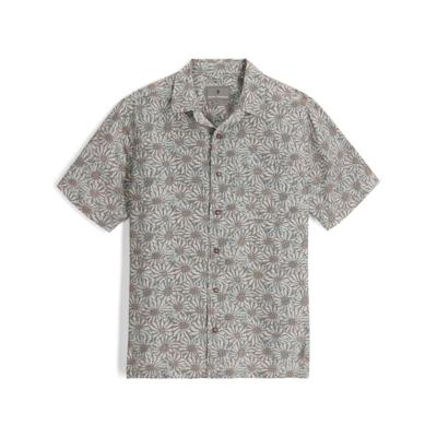 Royal Robbins Camino Pucker S/S Shirt Heren Lion Caledonia Pt M
