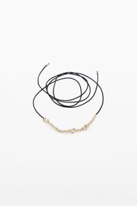 Mini riem met hartjes Zalio - BLACK - U