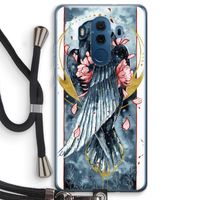 Golden Raven: Huawei Mate 10 Pro Transparant Hoesje met koord