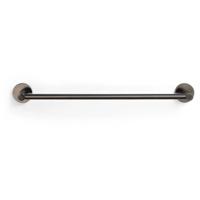 Handdoekhouder Blue Label Vida Facet | Wandmontage | 45 cm | Messing | Rond | Gunmetal PVD