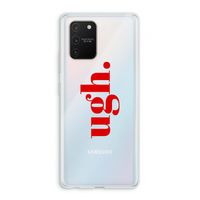 Ugh: Samsung Galaxy S10 Lite Transparant Hoesje