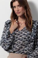 Isabella flower top - multi color - 12762