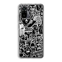 Vexx Black Mixtape: Xiaomi Redmi Note 10 Pro Transparant Hoesje