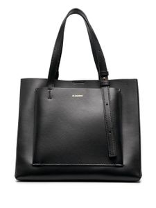 Jil Sander sac cabas Ombra à design carré - Noir