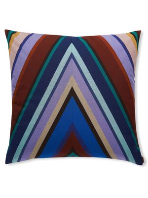 Missoni Home coussin Notturno à rayures - Bleu