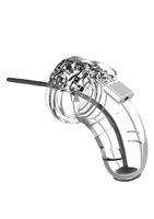 Model 15 - Chastity - 3.5" - Cock Cage - Transparent - thumbnail