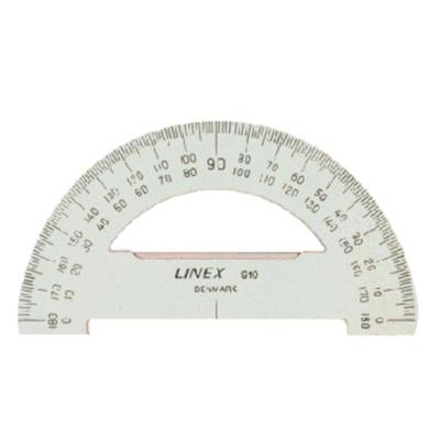 Gradenboog Linex 910 diameter 10cm 180graden transparant | 10 stuks