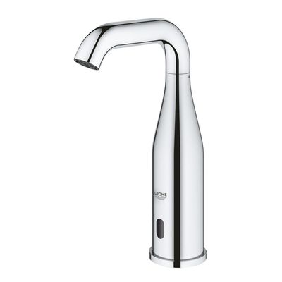 GROHE Essence Wastafelkraan Opbouw - uitloop 11.3cm - elektronisch - IR batterij - chroom 36446000