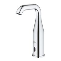 GROHE Essence Wastafelkraan Opbouw - uitloop 11.3cm - elektronisch - IR batterij - chroom 36446000