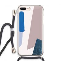 Lapis: iPhone 8 Plus Transparant Hoesje met koord