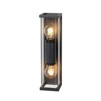 Lucide CLAIRE Wandlamp 2xE27 - Antraciet - thumbnail