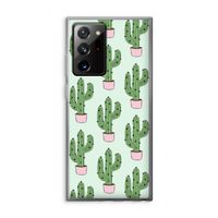 Cactus Lover: Samsung Galaxy Note 20 Ultra / Note 20 Ultra 5G Transparant Hoesje