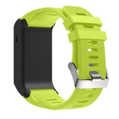 Silicone polsbandje voor Sport voor Garmin Vivoactive HR (cyaan)