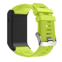 Silicone polsbandje voor Sport voor Garmin Vivoactive HR (cyaan)