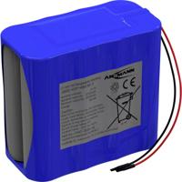 Ansmann 4S2P Akkupack 8x 18650 Kabel Li-Ion 14.4V 6700mAh Accupack Aantal cellen: 8 Li-ion 14.54 V 6700 mAh