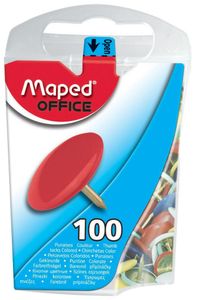 Maped punaises assortiment, doos van 100 stuks
