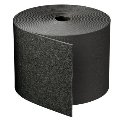 Nature perkrand - Pakket van 4x stuks - zwart - kunststof - 10 m x 15 cm - flexibele grasrand
