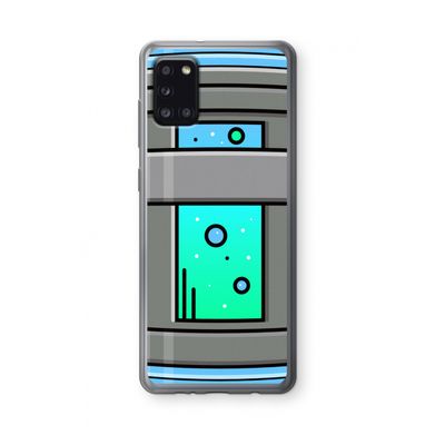Chug Bottle: Samsung Galaxy A31 Transparant Hoesje