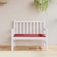 VidaXL Tuinbankkussen 100x50x4 cm oxford stof wijnrood