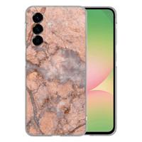 TPU Hoesje Samsung Galaxy A56 - Marmer Oranje Backcover